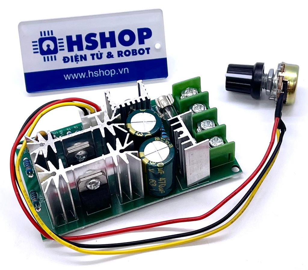 Mạch điều khiển tốc độ động cơ PWM DC Motor Speed Controller 20A