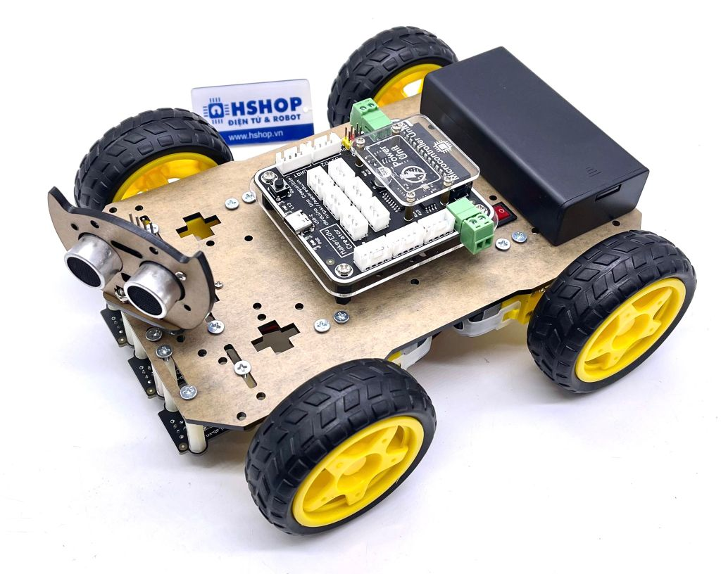 Khung xe Robot Chasiss Black Cat