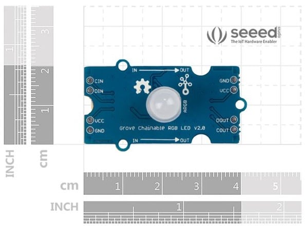 Grove - Chainable RGB LED (Led đổi màu RGB)