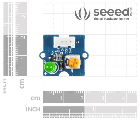 Grove - Green LED (Led màu xanh lá)