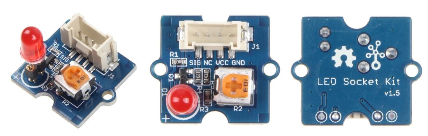 Grove - Red LED (Led màu đỏ)