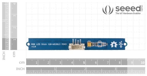 Grove - RGB LED Stick (10 - WS2813 Mini)