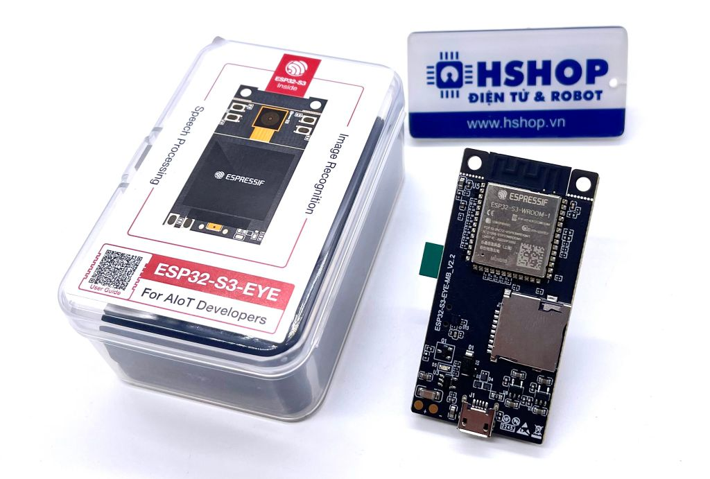 Kit RF thu phát Wifi BLE SoC ESP32 S3 ESP32-S3-EYE V2.2 chính hãng Espressif