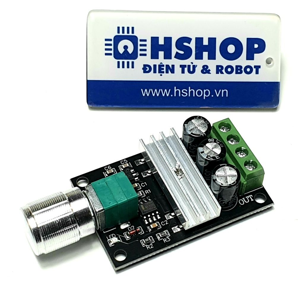 Mạch điều khiển tốc độ động cơ PWM DC Motor Speed Controller 3A V1