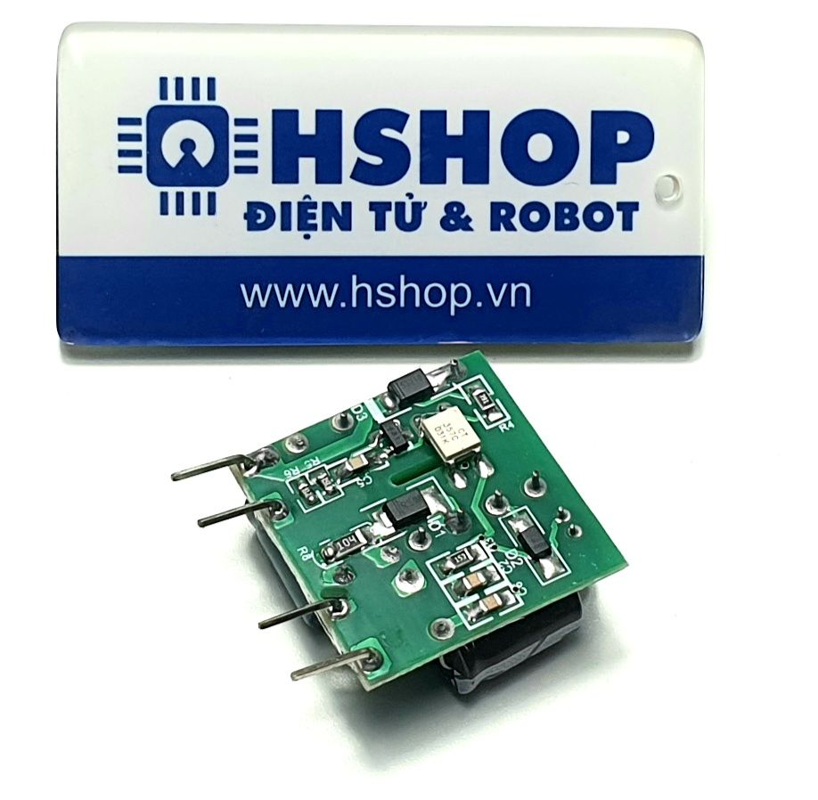 Mạch nguồn xung AC-DC 12VDC 4.8W