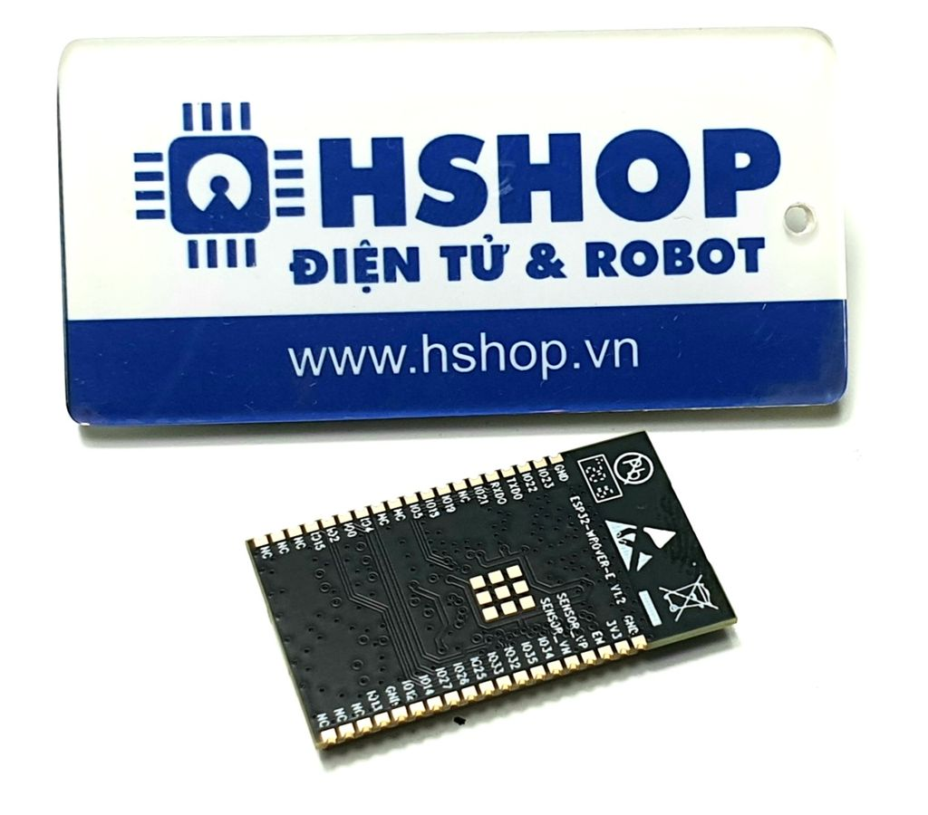 Mạch thu phát Wifi BLE SoC ESP32 ESP32-WROVER-IE
