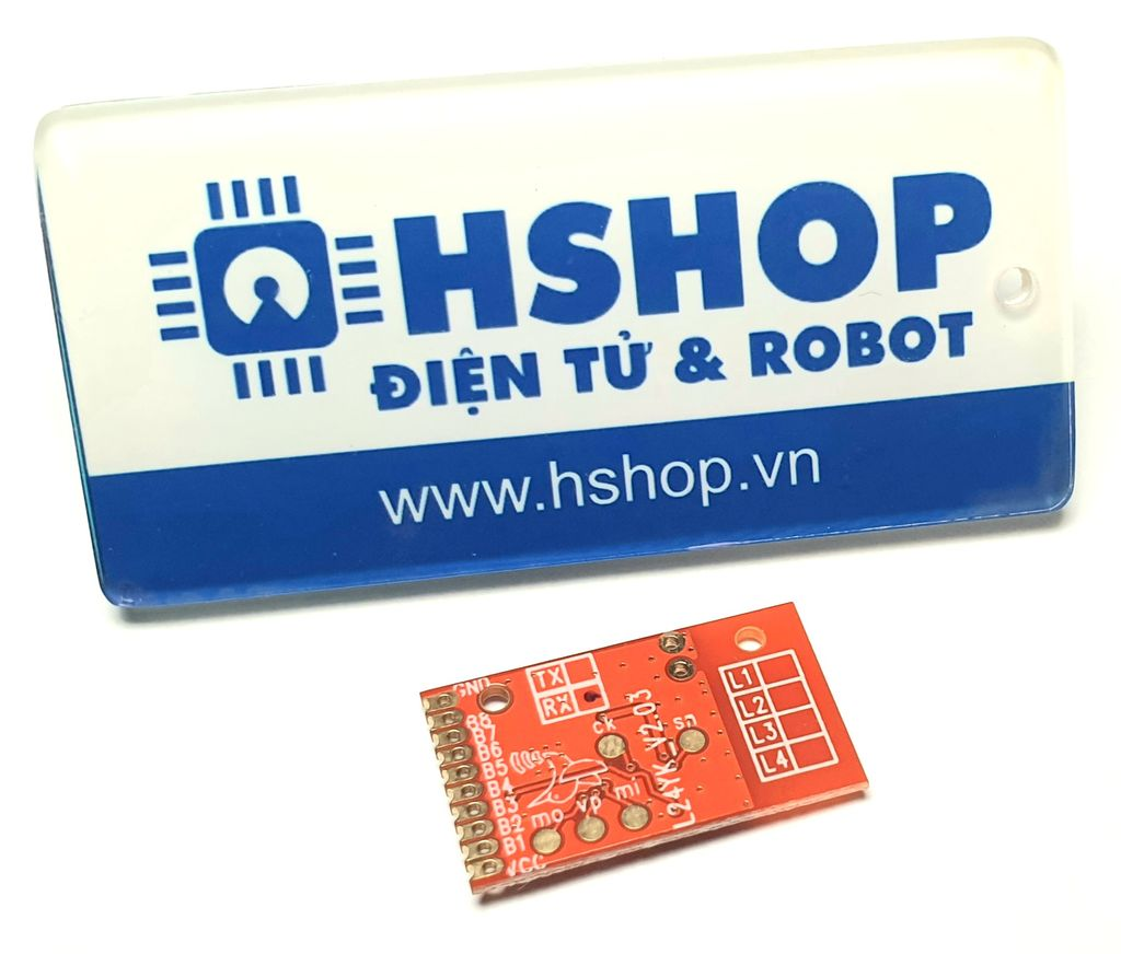 Mạch thu RF 6 kênh 2.4Ghz L24YK-RX4