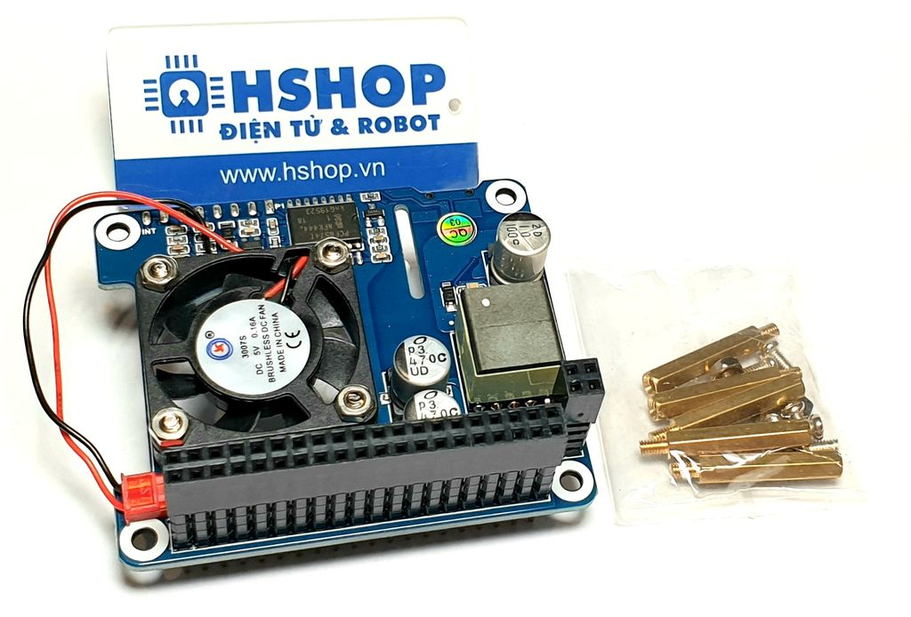 Mạch Waveshare Power over Ethernet PoE HAT (B) for Raspberry Pi