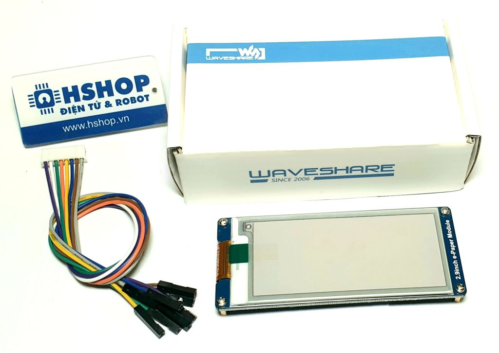 Màn hình Waveshare 2.9 inch E-Ink display module, three-color (B)