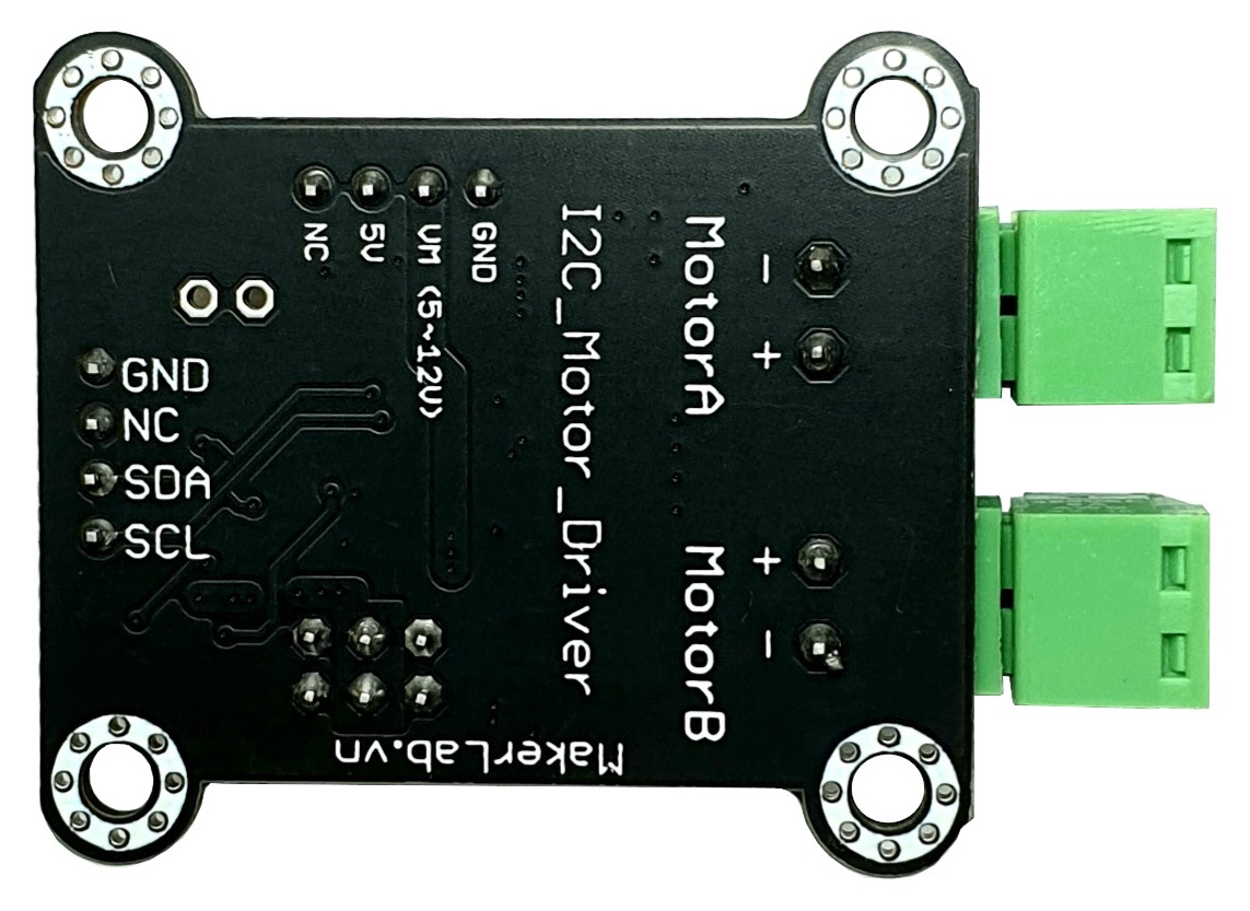 Mạch điều khiển động cơ MKE-M10 I2C motor control module