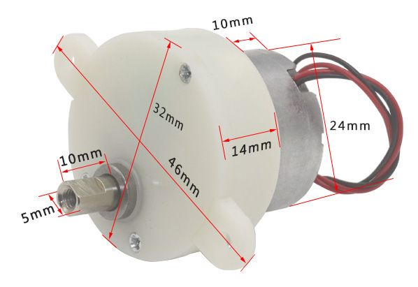 Động Cơ DC giảm tốc JS-30 DC Geared Motor