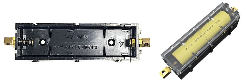 Hộp pin ghép nối DIY Solderless 18650 Battery Holder