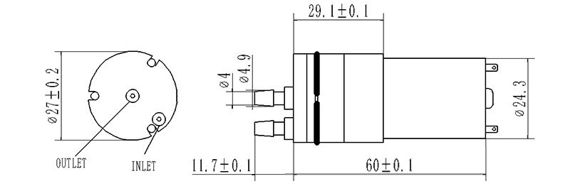 Động cơ bơm nước 370 Water Pump 12VDC