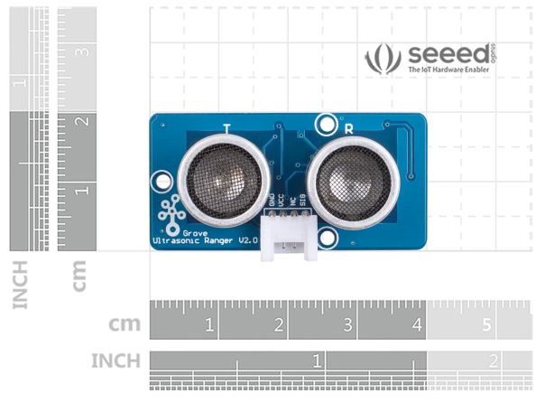 Grove - Ultrasonic Distance Sensor (Cảm biến siêu âm đo khoảng cách)