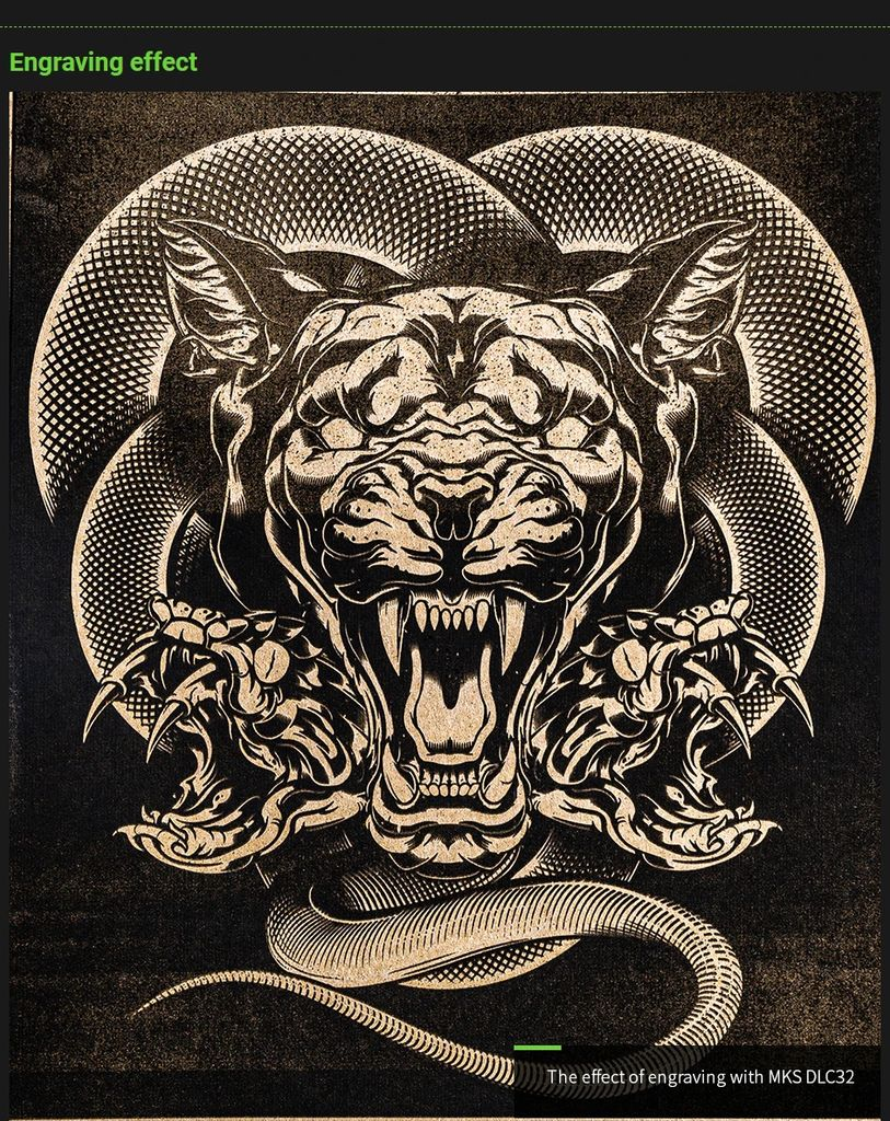 Mạch Makerbase MKS DLC32 V2.1 Laser CNC Controller 32bits ESP32 WiFi GRBL