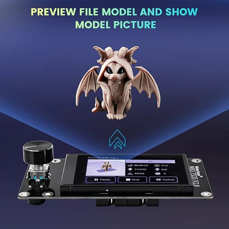 Màn hình máy in 3D Printer Makerbase MKS TS35 V2.0 LCD Display Panel, for MKS Robin Nano Series