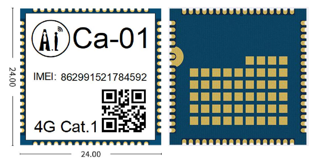Mạch 4G LTE CAT1 Ca-01 Module Ai-Thinker