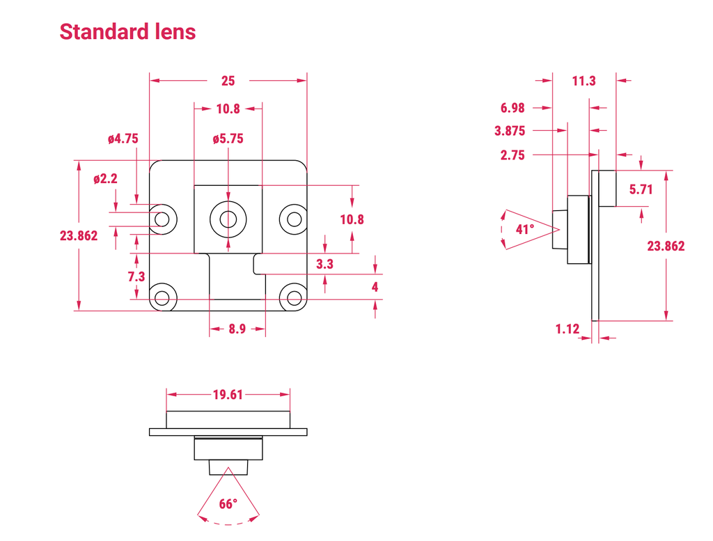 Raspberry Pi Camera Module 3 Standard IMX708 12MP sensor and autofocus