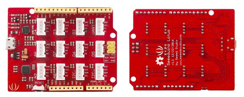Seeeduino Lotus V1.1 - ATMega328 Board with Grove Interface