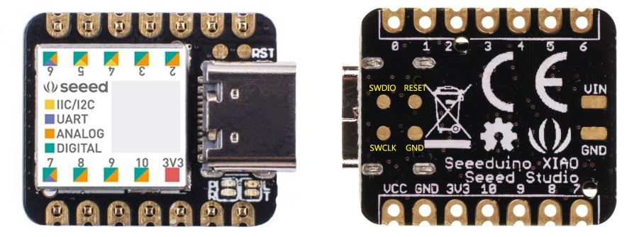 Mạch Seeeduino XIAO SAMD21 Cortex M0+ (Arduino Compatible)