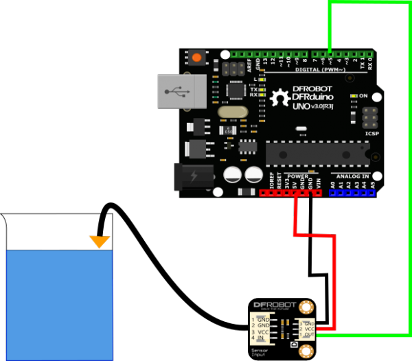 Cảm biến mực chất lỏng DFRobot Gravity: Photoelectric High Accuracy Liquid Level Sensor for Arduino