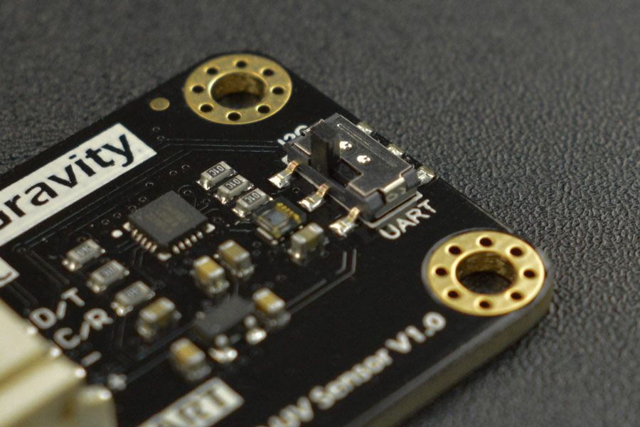 Cảm biến tia UV DFRobot Gravity: LTR390 UV Light Sensor (280nm to 430nm) - I2C & UART