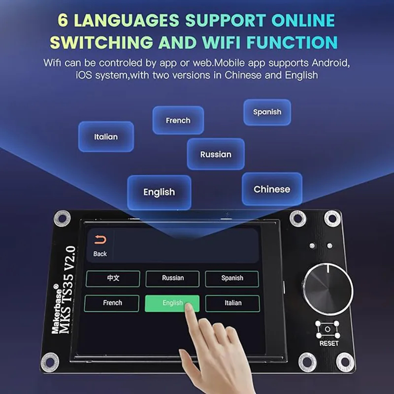 Màn hình máy in 3D Printer Makerbase MKS TS35 V2.0 LCD Display Panel, for MKS Robin Nano Series