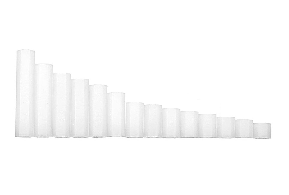 Trụ Nhựa Cái Cái M3 (Nylon Hexagonal F-F)
