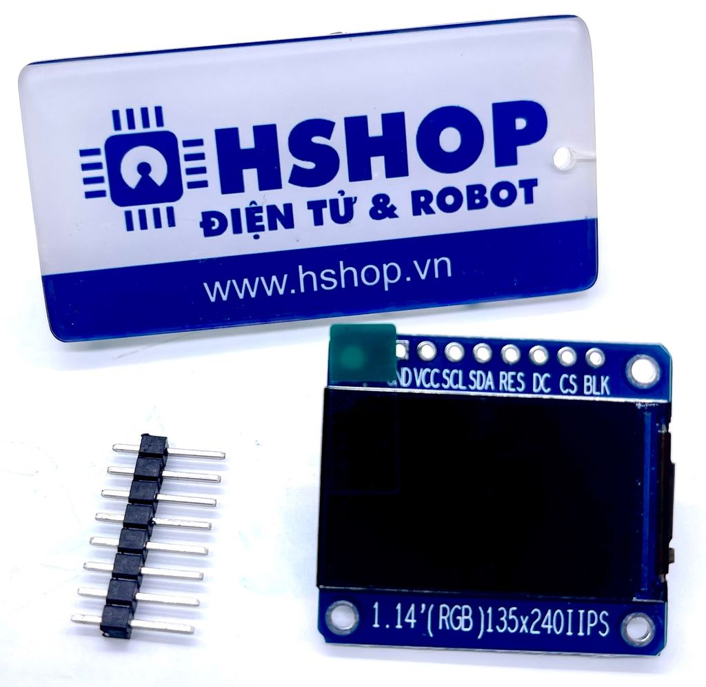 Màn hình LCD TFT IPS 1.14 Inch ST7789 SPI Interface