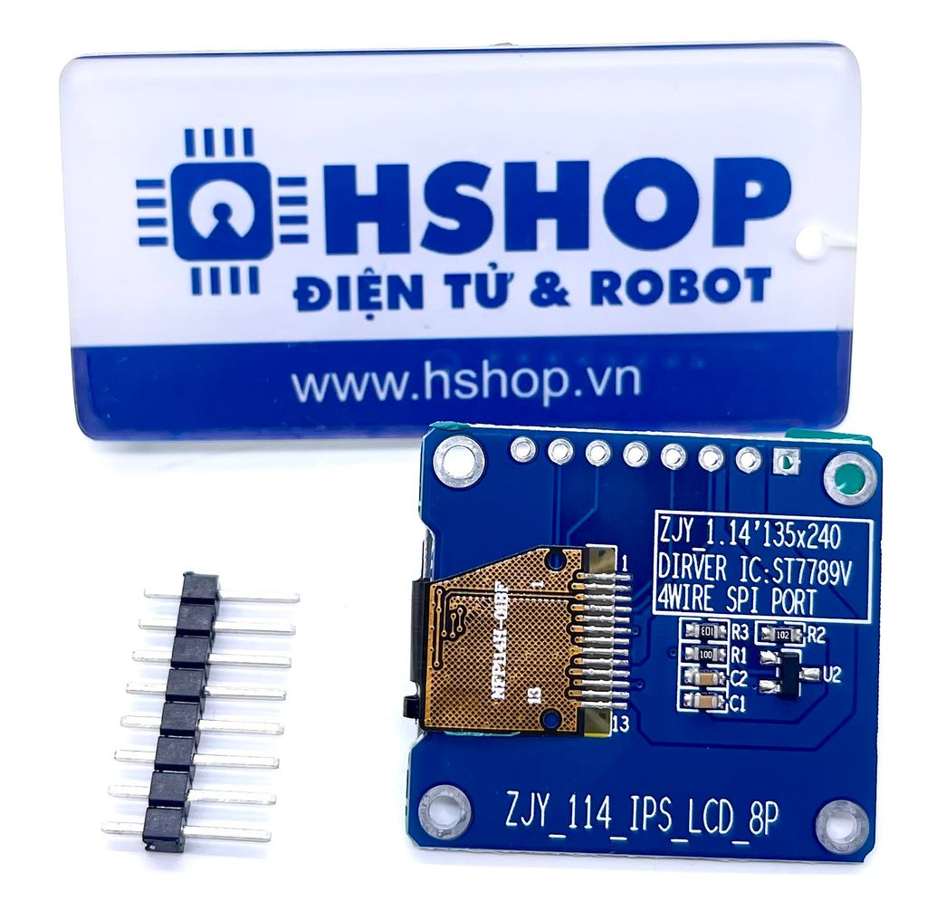 Màn hình LCD TFT IPS 1.14 Inch ST7789 SPI Interface