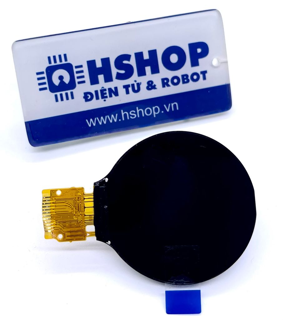 Panel màn hình LCD TFT IPS 1.28 Inch Round GC9A01 SPI Interface
