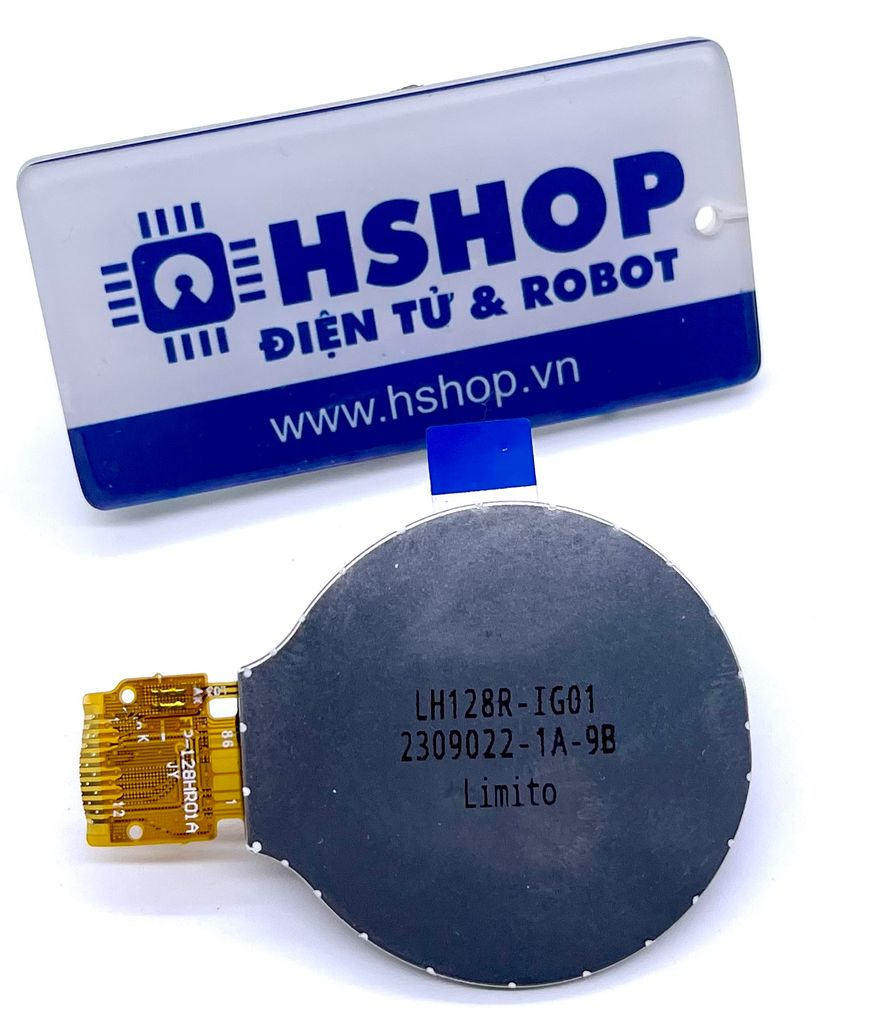 Panel màn hình LCD TFT IPS 1.28 Inch Round GC9A01 SPI Interface