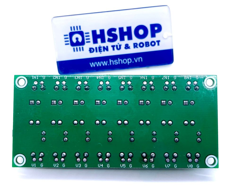 Mạch Opto cách ly 8CH PC817 Optocoupler Isolation Board