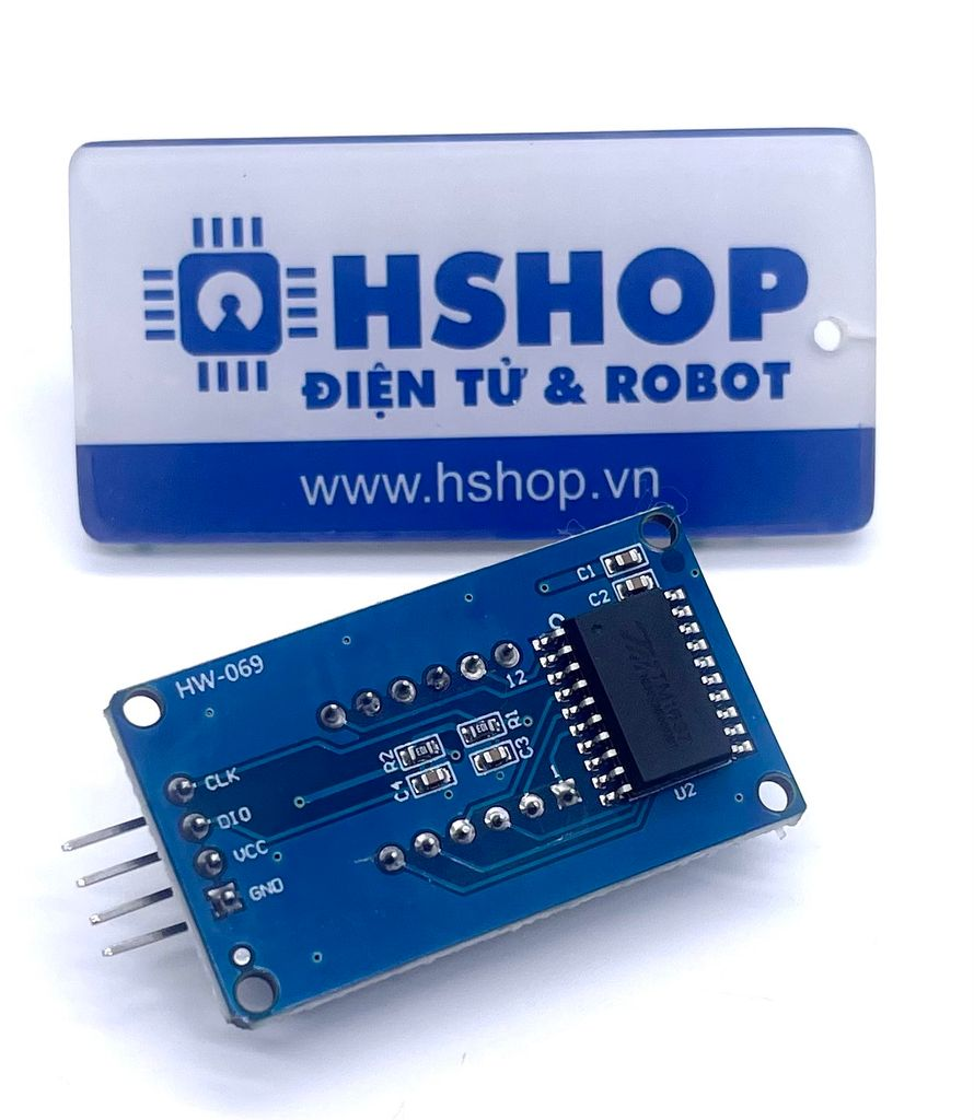 Mạch hiển thị led 7 đoạn TM1637 4-Digit Display 0.36 Inch Module with Clock Dot