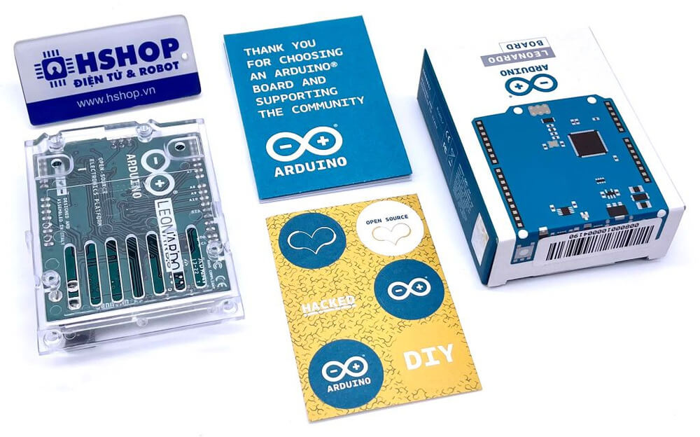 Arduino Leonardo with Headers chính hãng (Original - Made in Italy)