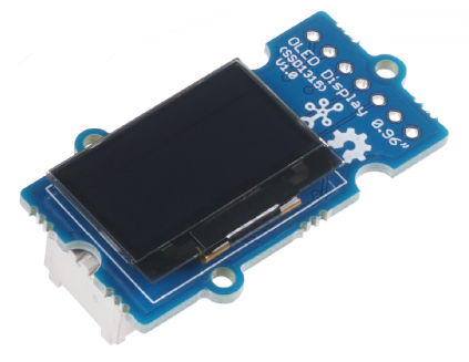 Écran OLED Grove Seeed Studio 0.96" Jaune Et Bleu SSD1315 - SPI/I2C 128x64