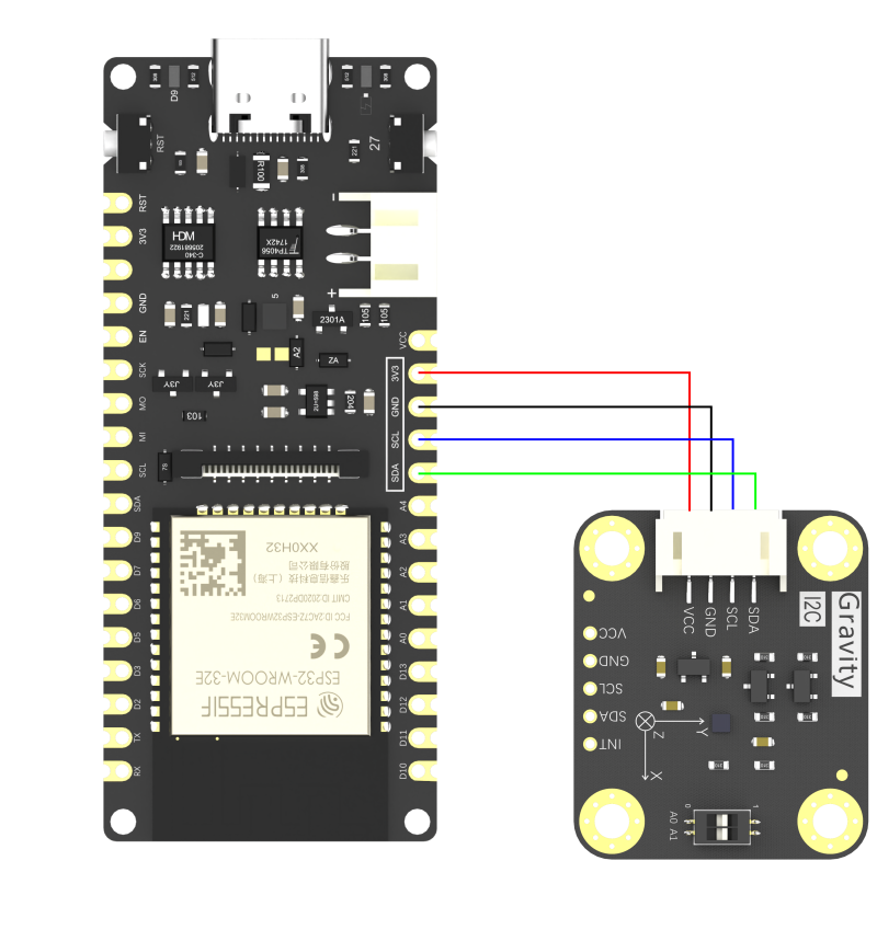 Cảm biến từ trường DFRobot Gravity: BMM350 Triple-Axis Magnetometer Sensor for AR / VR