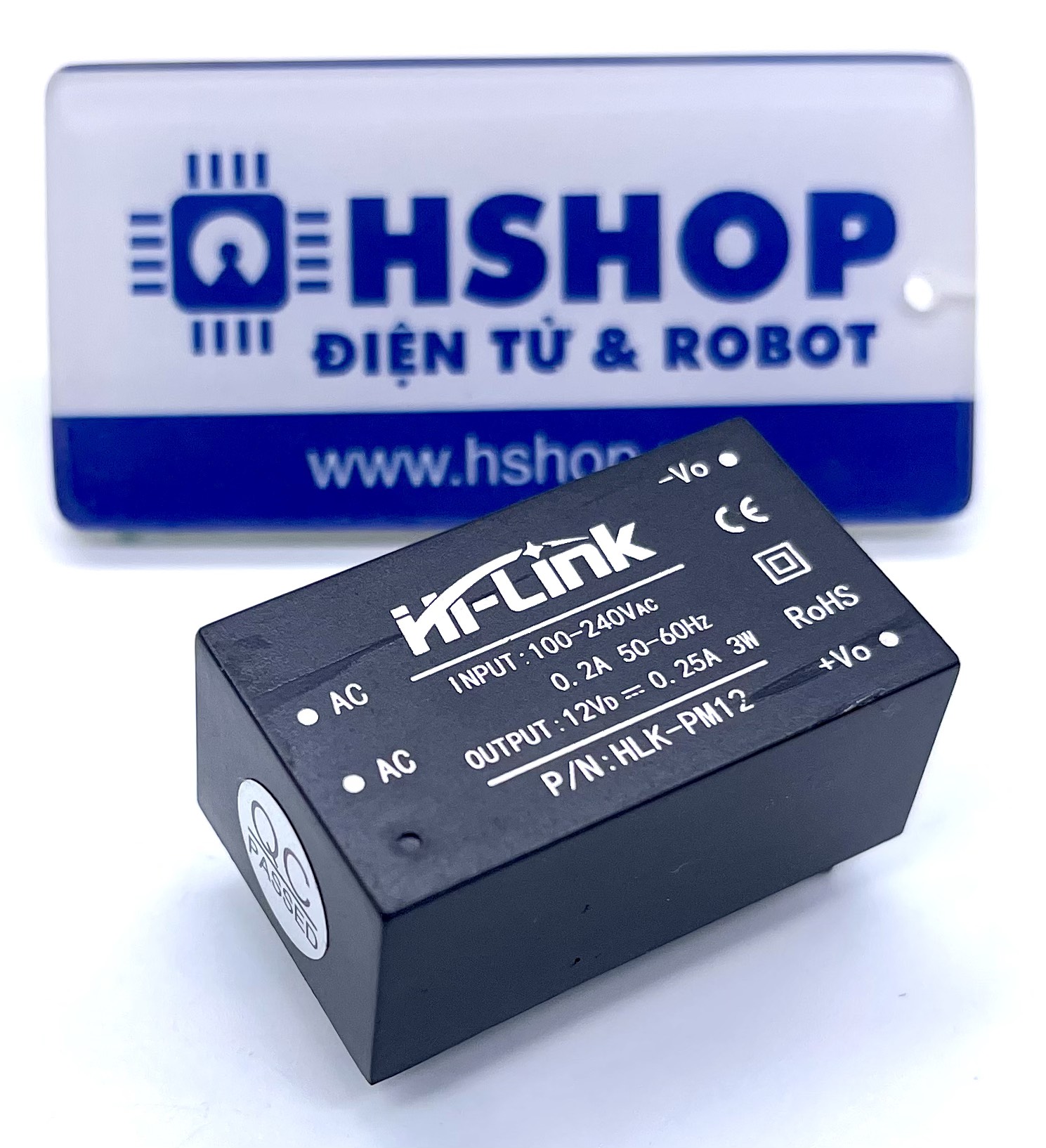 Nguồn cách ly AC-DC Isolated Power Module Hi-Link HLK-PM12 12VDC 3W