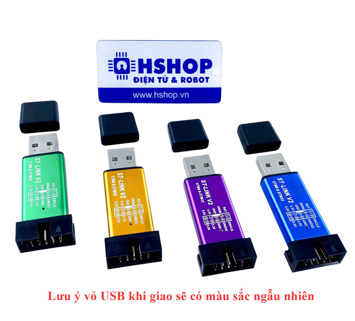 Mạch nạp USB ST-Link V2 STM8 STM32 Programmer / Debugger