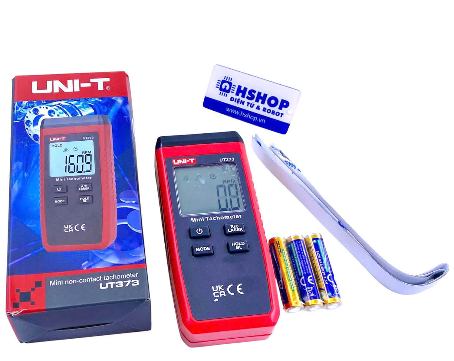 Máy đo tốc độ vòng quay Mini Non-contact Tachometer UNI-T UT373 chính hãng