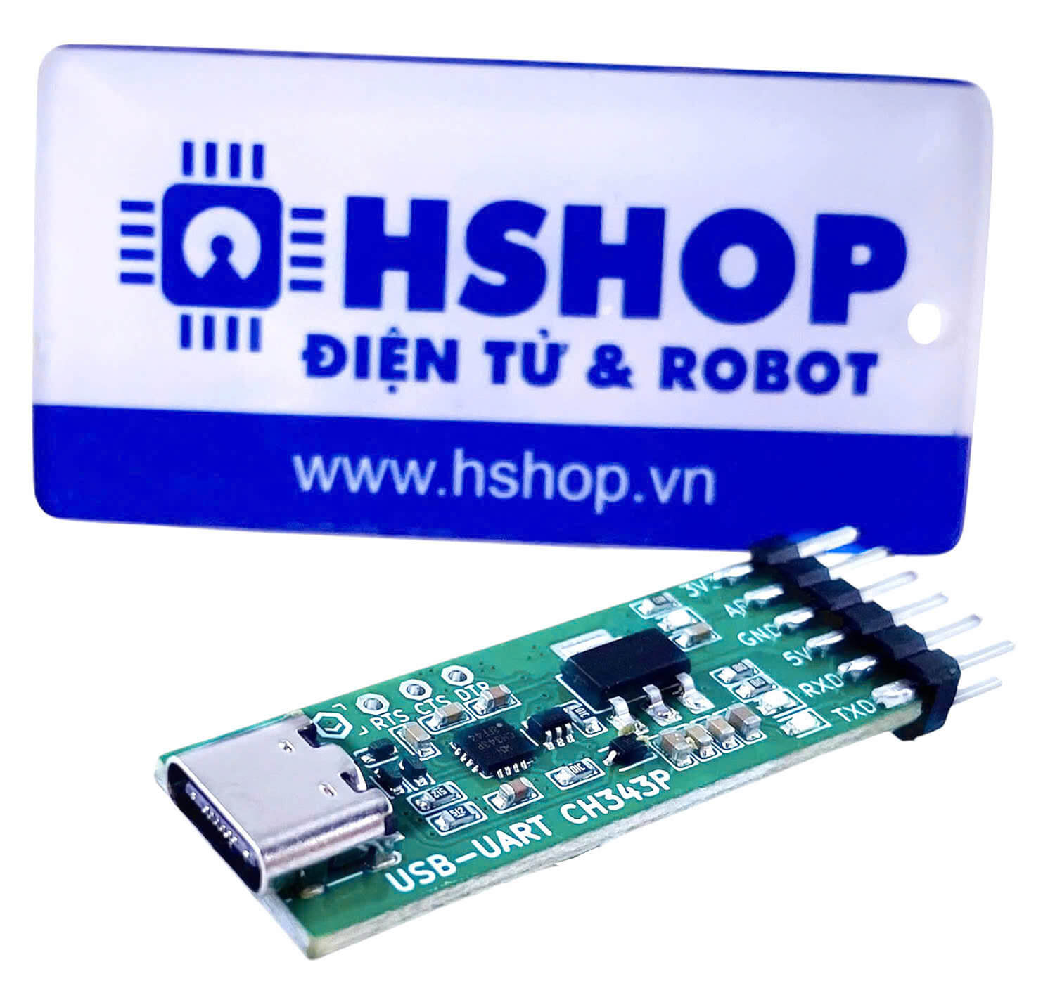 Mạch chuyển giao tiếp MKE-P01 USB-UART CH343P Converter