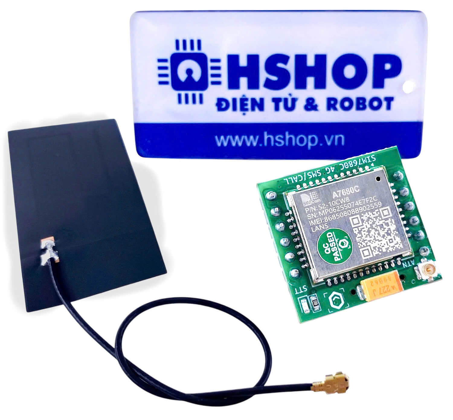 Mạch MKE-M21 SIM7680C 4G SMS/CALL Module