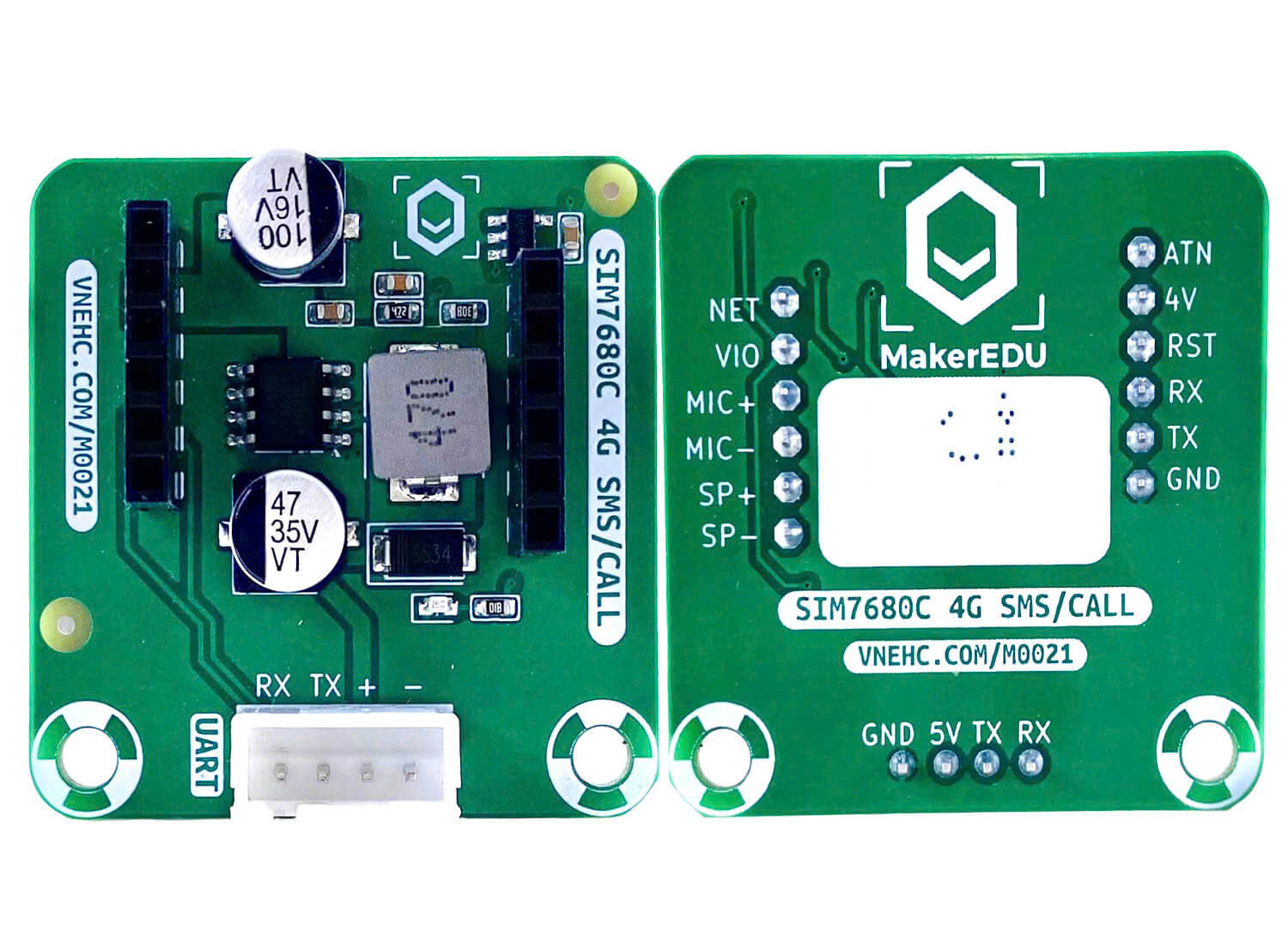 Mạch MKE-M21 SIM7680C 4G SMS/CALL Module