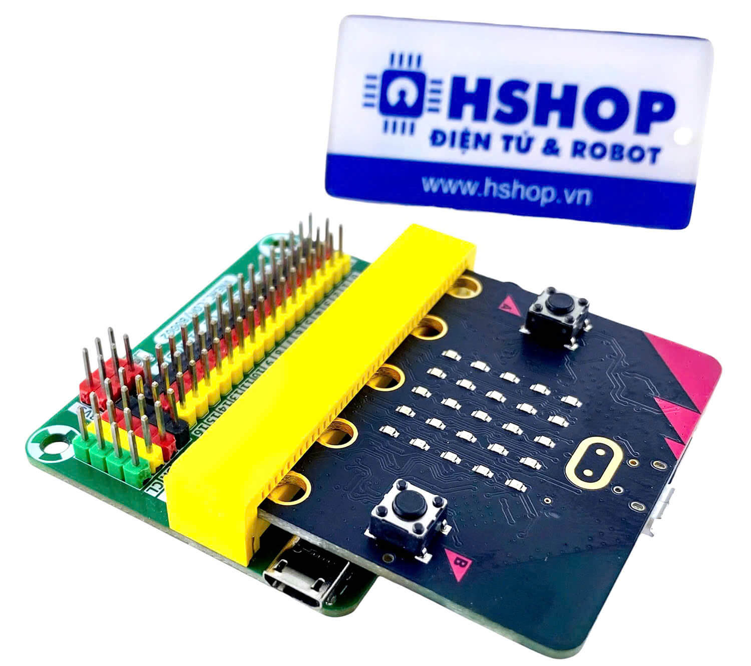 Mạch đế kết nối MKE-B02 IO Shield For Microbit