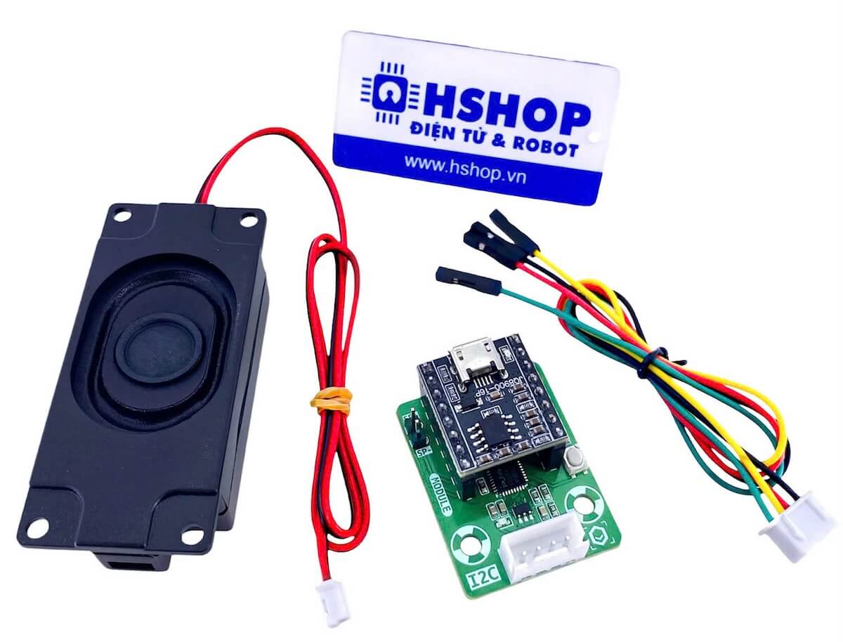 Mạch phát âm thanh MKE-M11 JQ8900 MP3 I2C Module