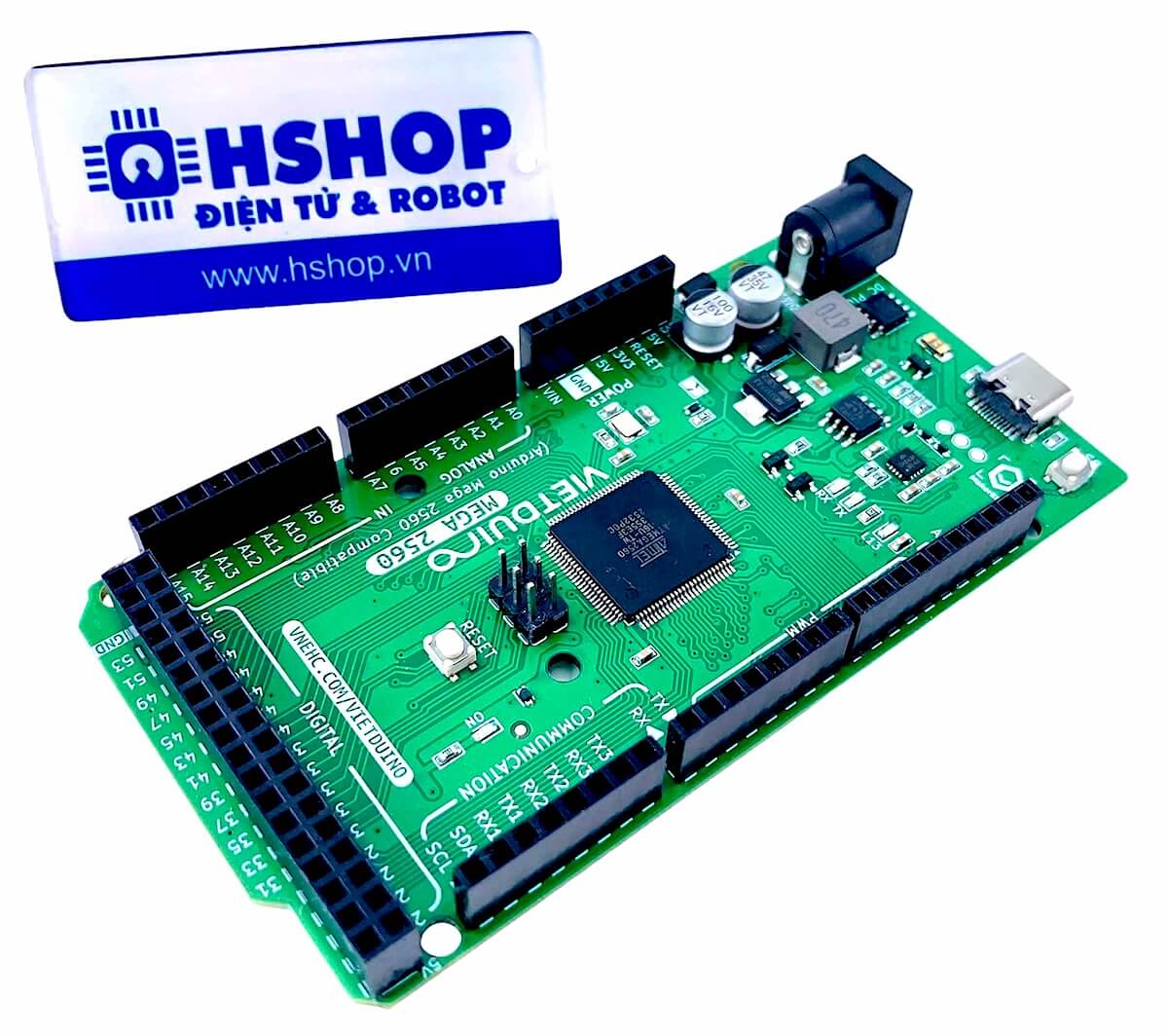 Mạch phát triển Vietduino Mega 2560 (Arduino Mega 2560 Compatible)