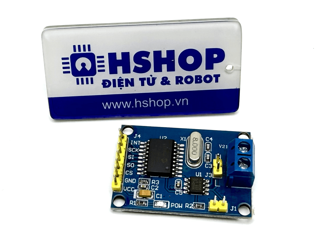 Mạch giao tiếp CAN Bus MCP2515 + TJA1050
