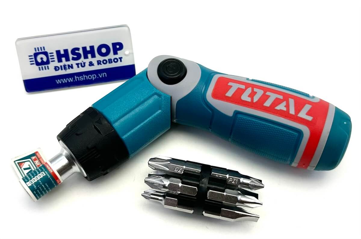 Tua vít gập tự động đa năng 13 chi tiết Total TACSD30136 Screwdriver