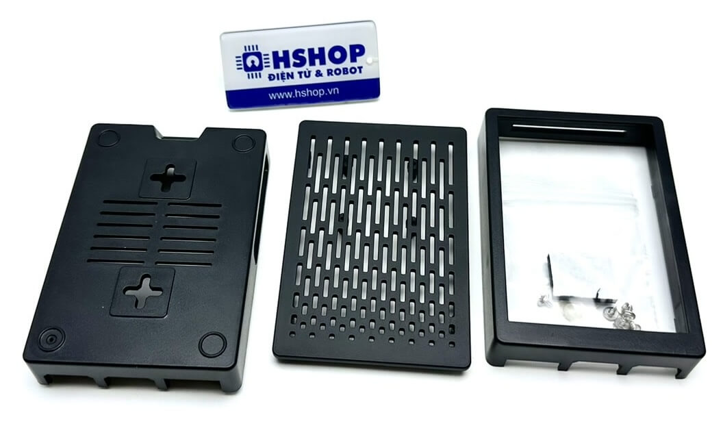 Vỏ bảo vệ bằng nhựa ABS Case for Raspberry Pi 5 V2