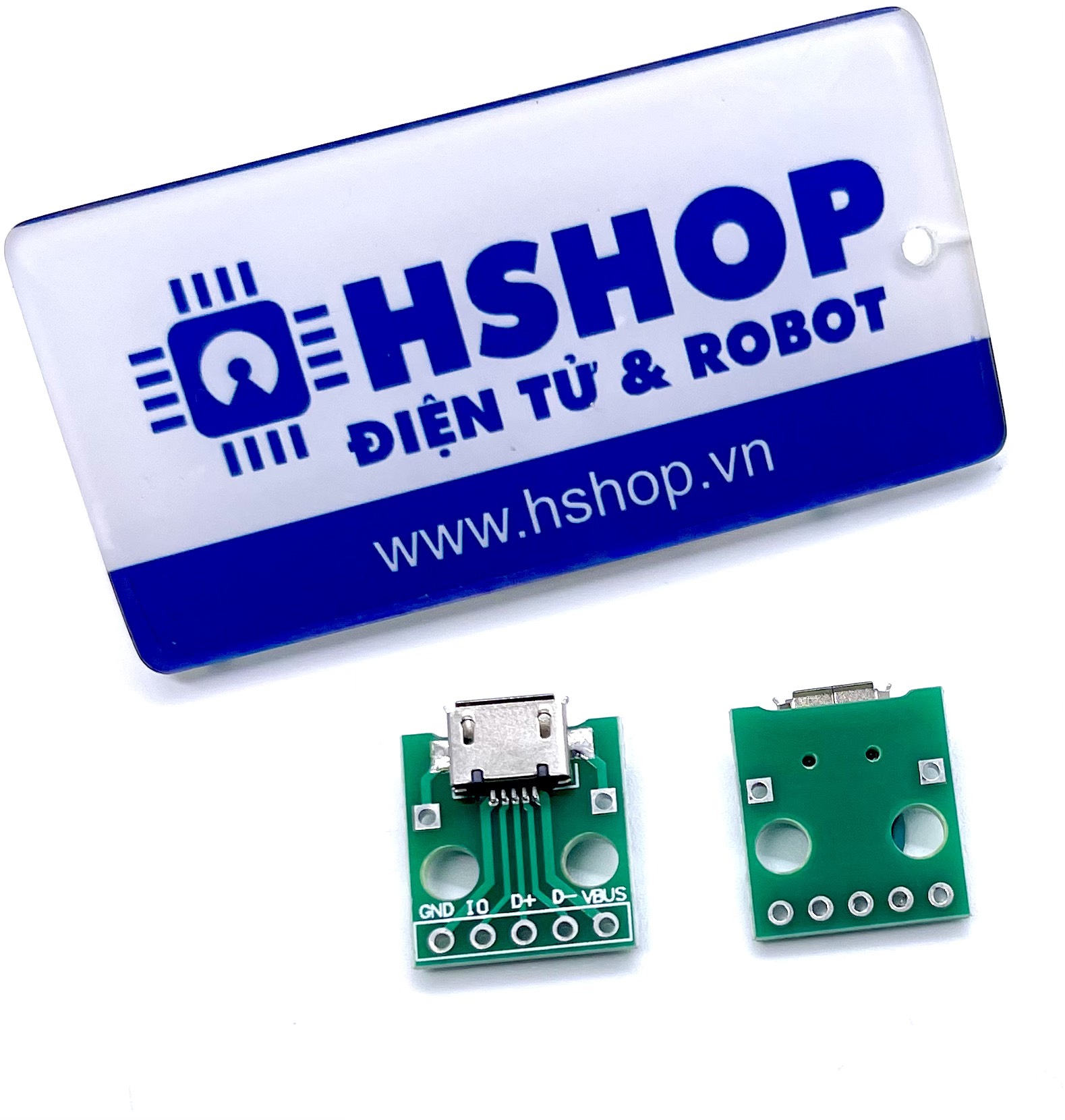 Mạch ra chân Micro USB to DIP Breakout Board
